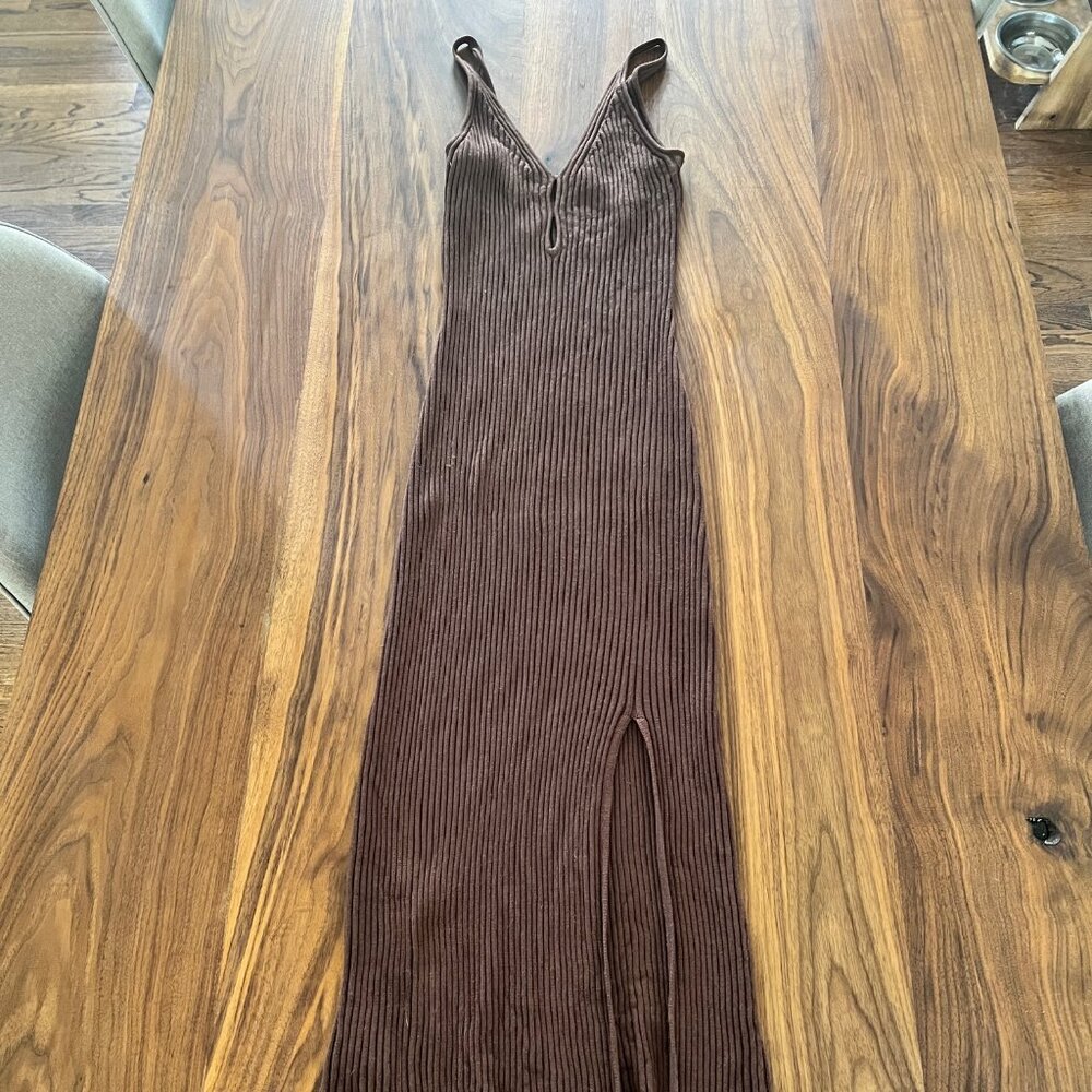 A&F Keyhole Midi Sweater Dress (Tall length)